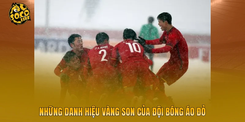 Bảng vàng thành tích của đội bóng áo đỏ qua các giải