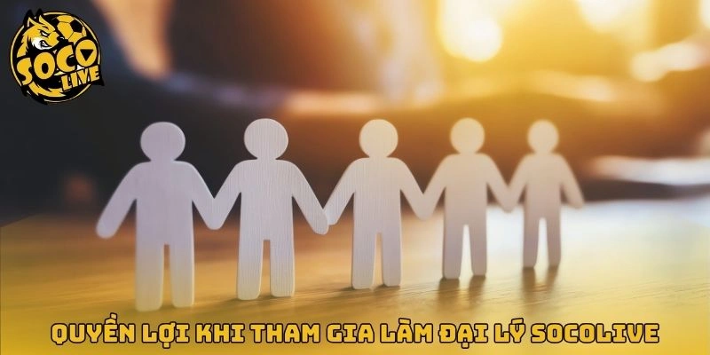 Quyền lợi khi tham gia làm đại lý Socolive