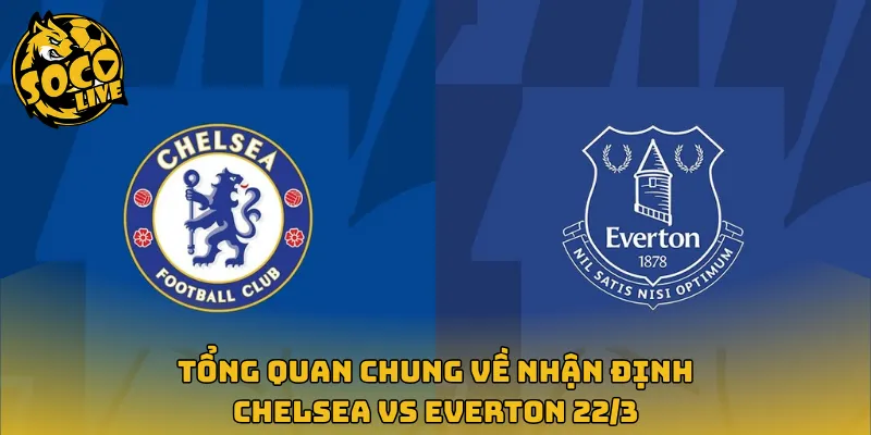 Tổng quan chung về nhận định Chelsea vs Everton 22/3