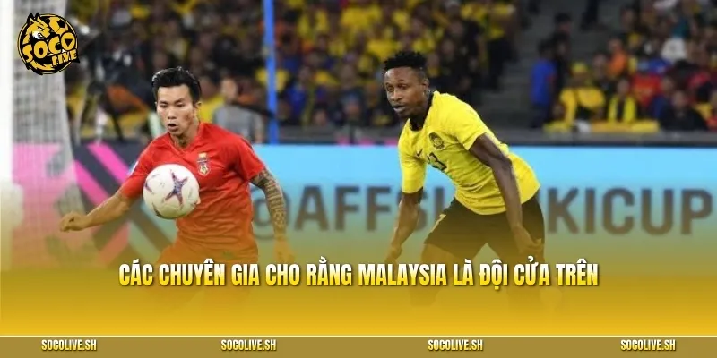 Nhận định Myanmar vs Malaysia, các chuyên gia cho rằng malaysia là đội cửa trên